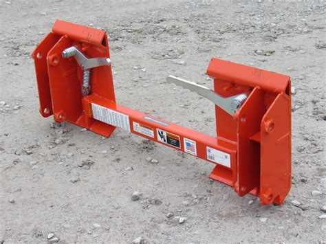 add a powered quick attach to a skid steer|universal quick attach mounting system.